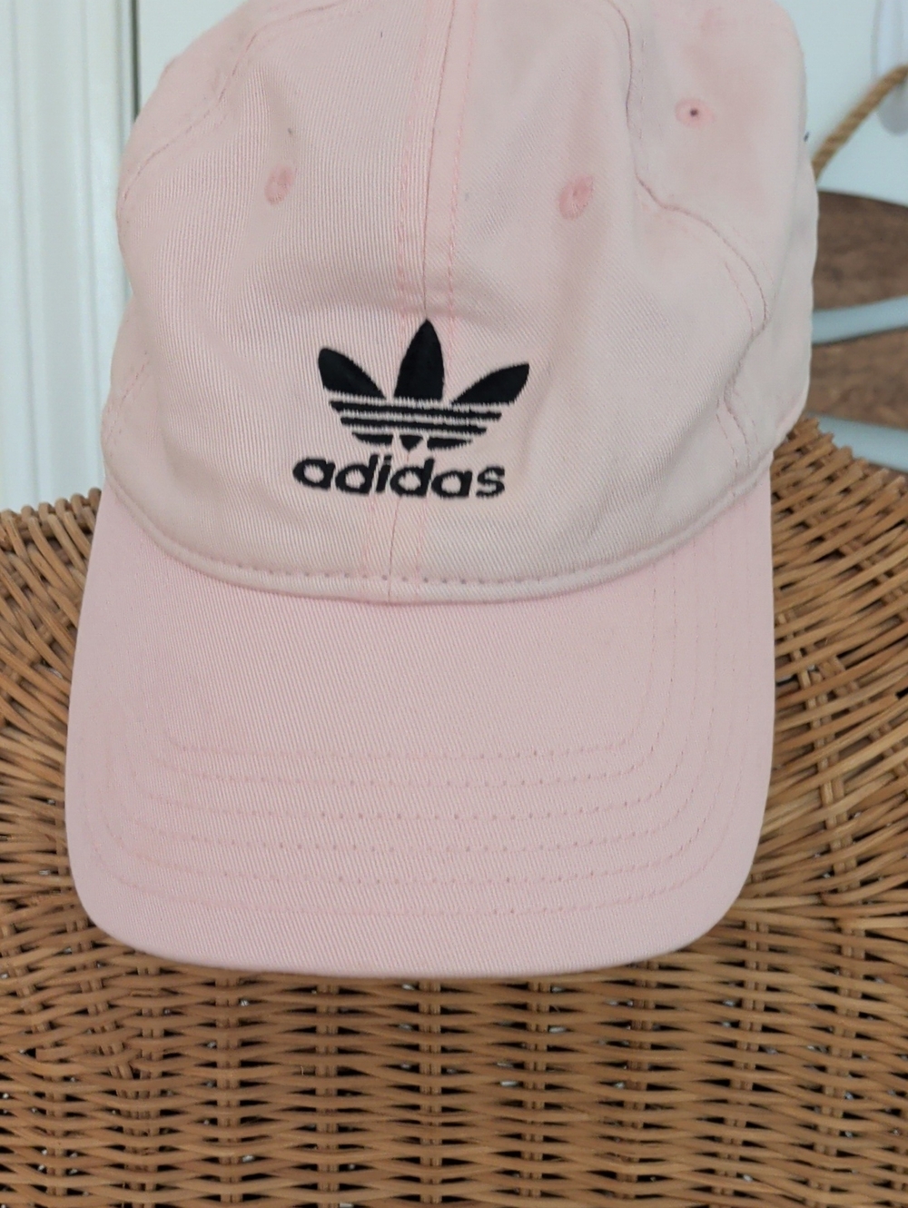 Adidas Women's Seersucker Fashion Hat Pink